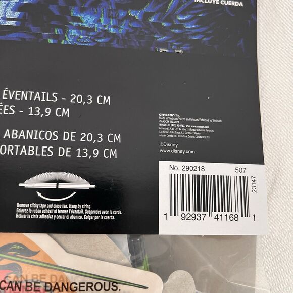 New Disney Villains Halloween Party Hanging Decorations 17 Pieces - Picture 5 of 5